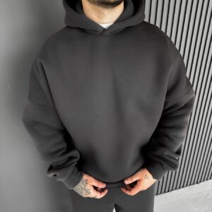 Худі графітна