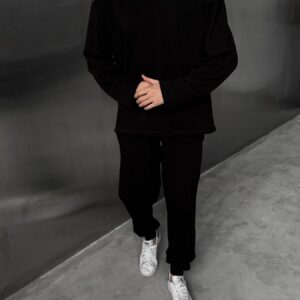 Оверсайз світшот чорний