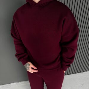 Худі бордова